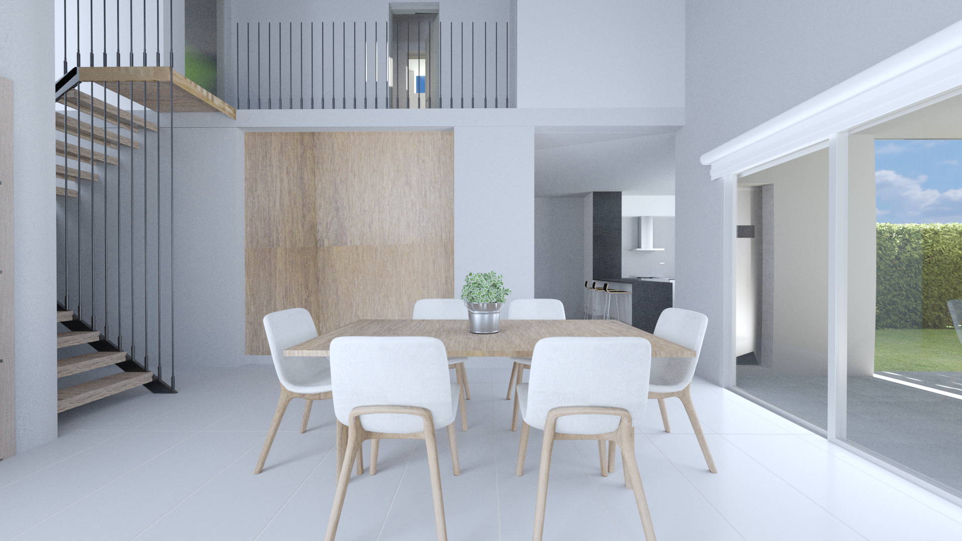 Casa Norte render interior